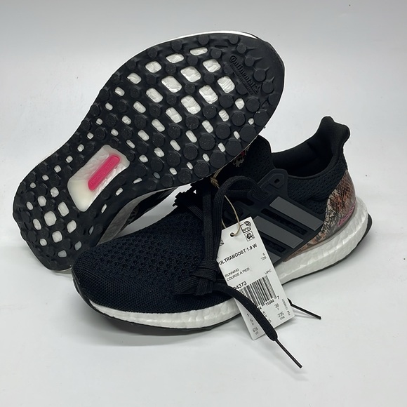 Adidas Womens Ultraboost 1.0 ID4373 Black Running Shoes Sneakers - Picture 5 of 5